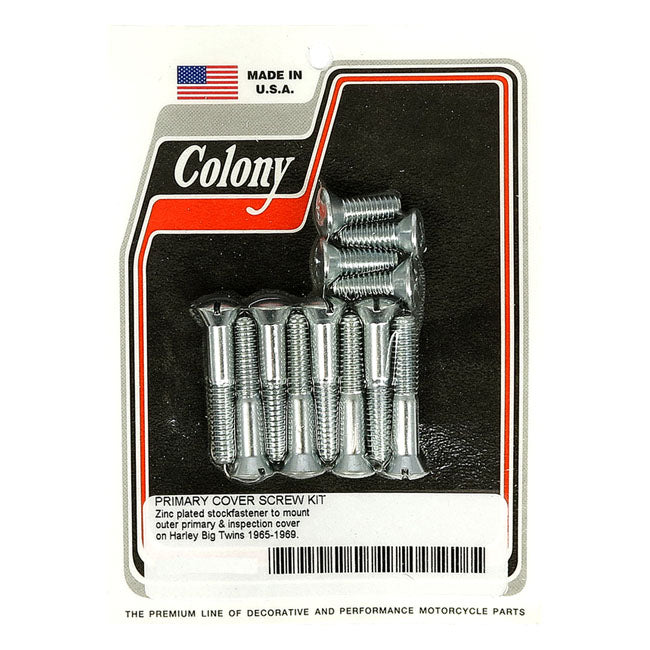 Colony Primary Mount Kit Slotted Style, Zinc – 1965–1969 Big Twin