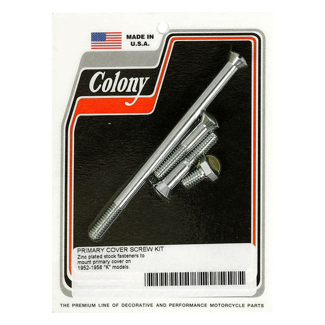 Colony Primary Mount Kit Slotted Head, Zinc – 1952–1956 K Models