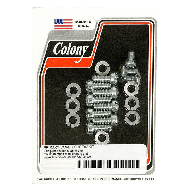 Colony Primary Mount Kit Slotted Head, Zinc – 1957–1969 Xlch