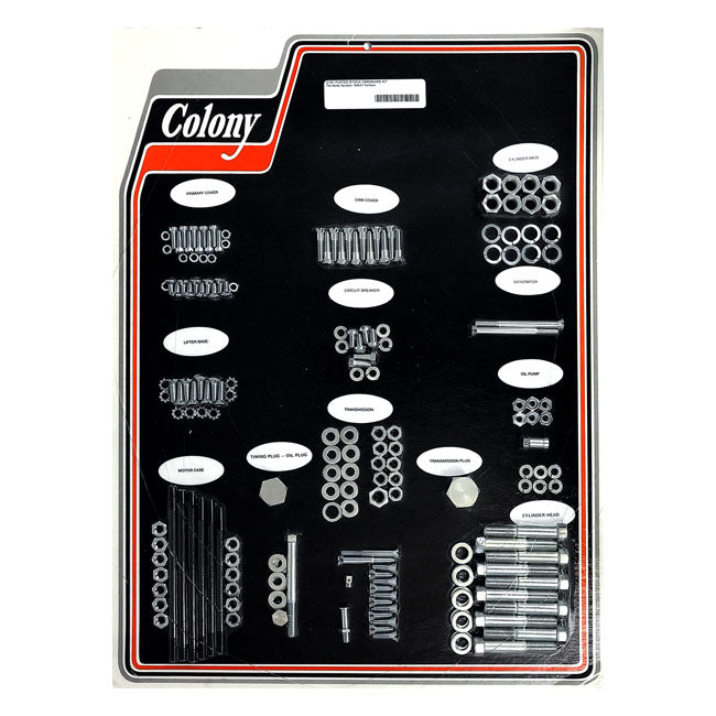 Colony Motor Screw Set – 1948–1957 Panhead