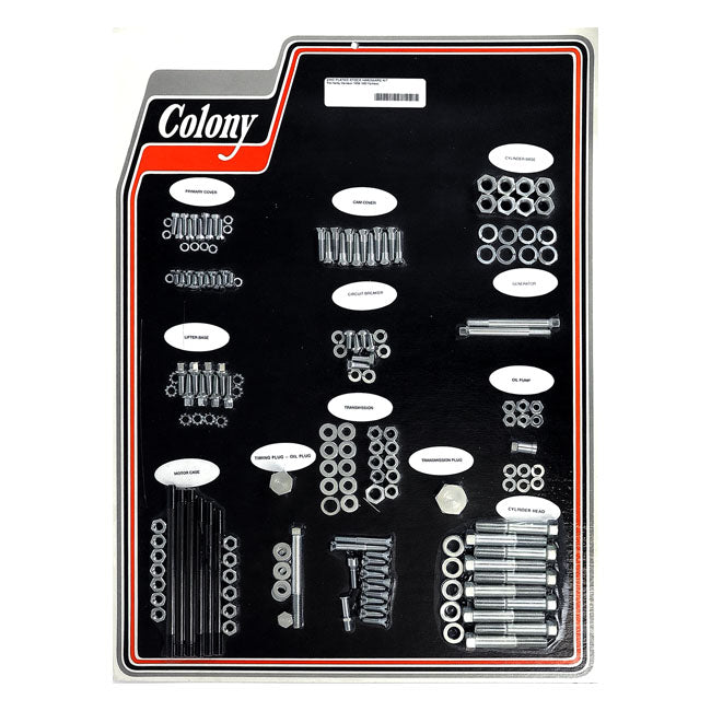Colony Motor Screw Set – 1958–1965 Panhead