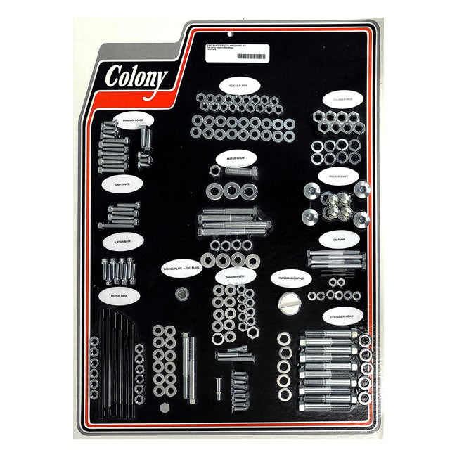 Colony Motor Screw Set – 1976–1978 SHOVEL