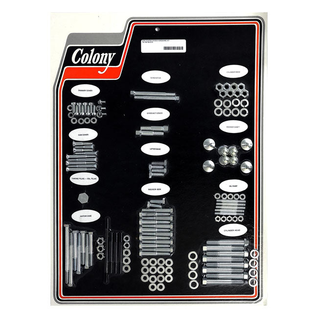 Colony Motor Screw Set – 1957–1969 XLCH