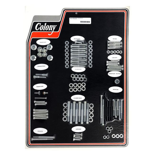 Colony Motor Screw Set – 1971–1973 XL Sportster Models