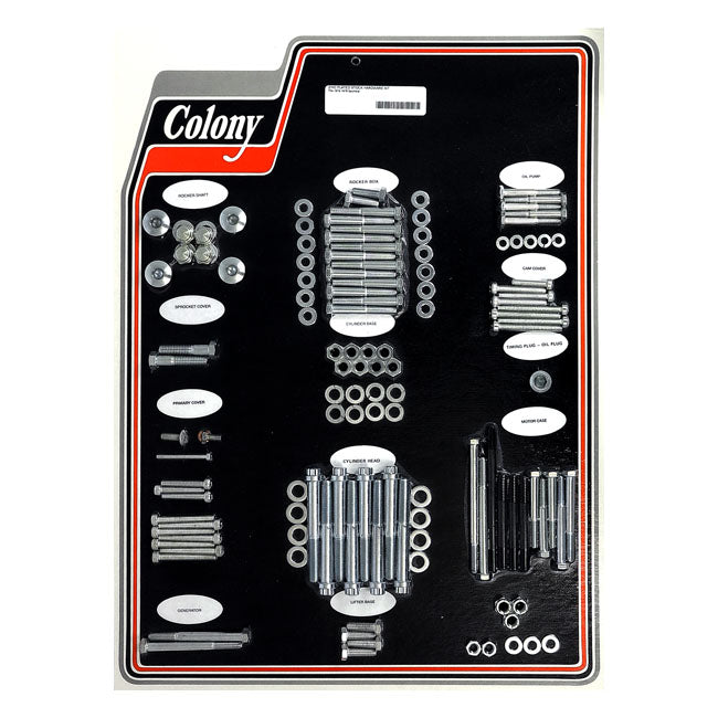 Colony Motor Screw Set – 1974–1976 XL Sportster