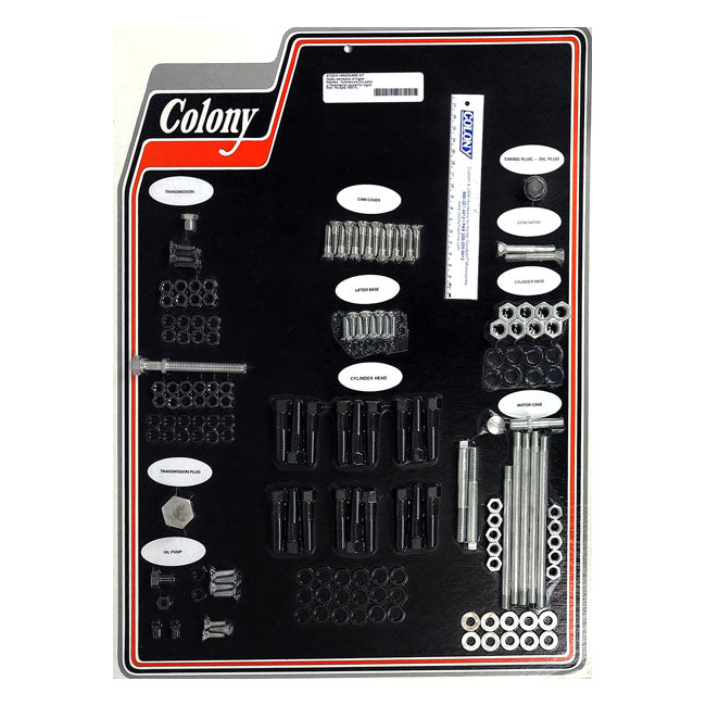 Colony Motor Screw Set – E1930 74" VL SIDE VALVE