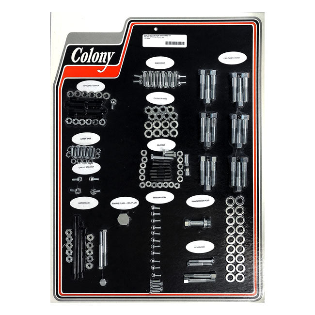 Colony Motor Screw Set – 1937–1973 45" Sv with Cast Iron Heads