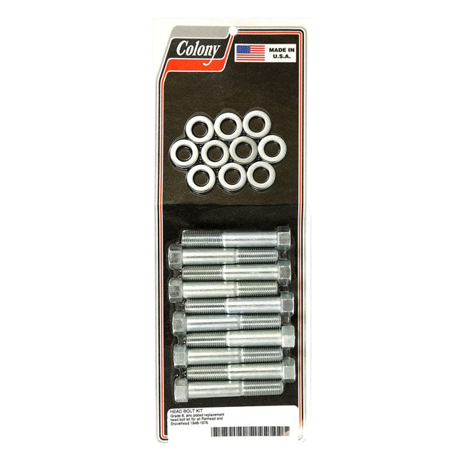 Colony Head Bolt Kit – 1948–1984 PAN; SHOVEL