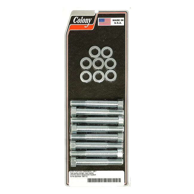 Colony Head Bolt Kit – 1957–1972 XL Sportster