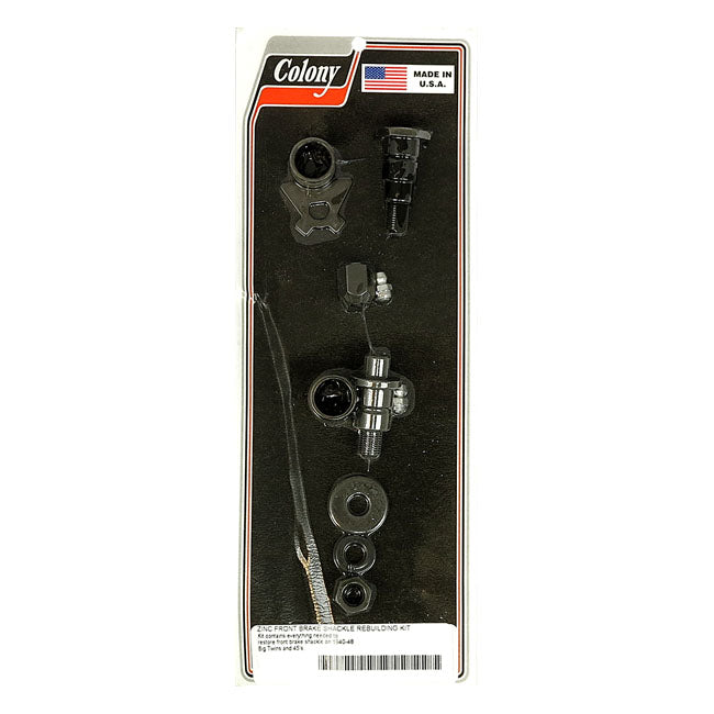 Colony Front Brake Shackle Rebuild Kit – 1939–1948 Big Twin; 45" Flathead