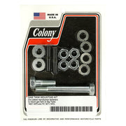 Colony. 37-75 Gas Tank Mount Kit. Zinc – 1937–1975 Big Twin; 1971–1972 FX