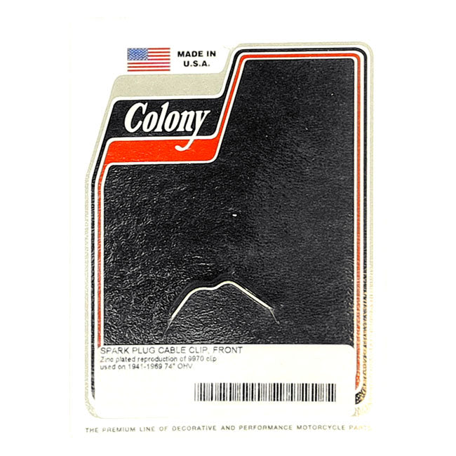 Colony Wire Clip. Front Spark Plug Cable – 1936–1964 74 OHV