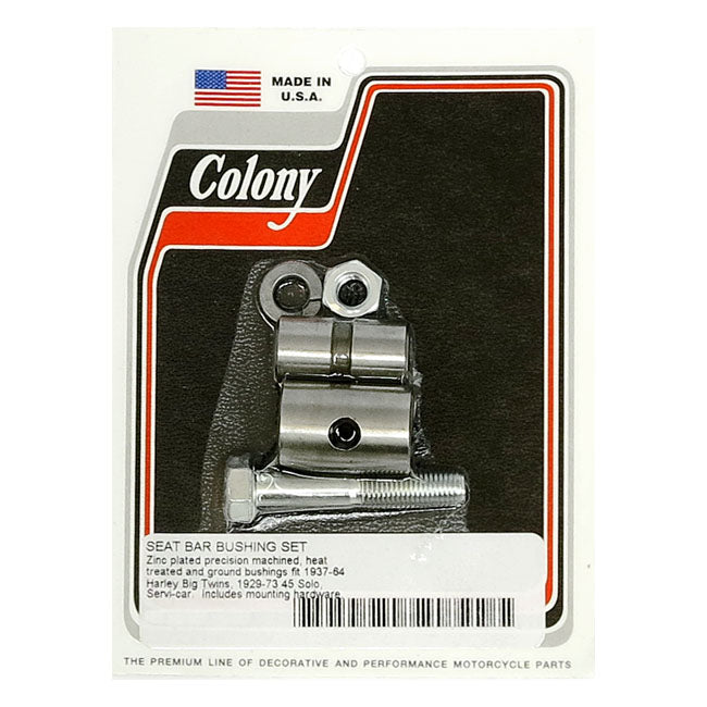 Colony T-Bar Bushing Kit. Zinc – 1937–1964 Big Twin; 1929–1952 45" Solo…