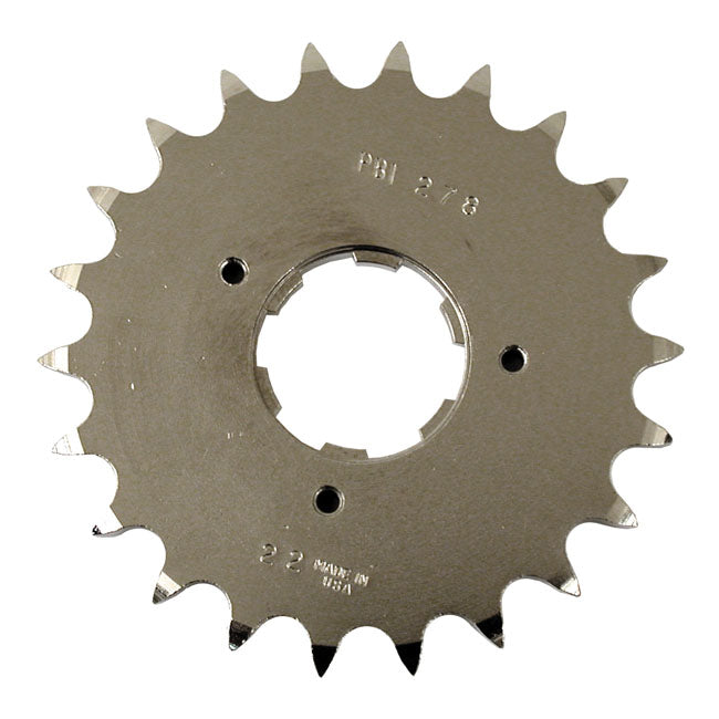 Pbi CNC Transmission Sprocket. 22t – 1979–1985 4-Speed Big Twin