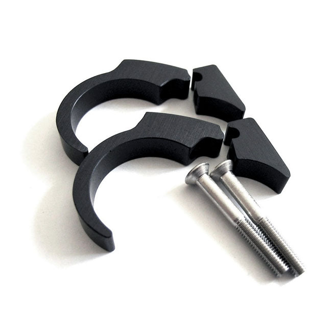 Motogadget Motoscope Mini Handlebar Clip Kit. 22 mm. Black