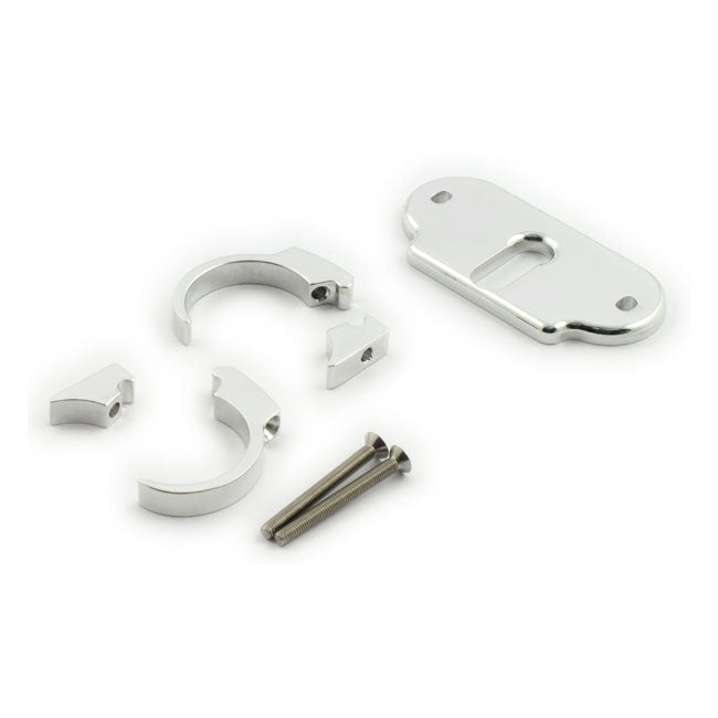 Motogadget MSM Combi Bracket Clip Kit. 1". Polished