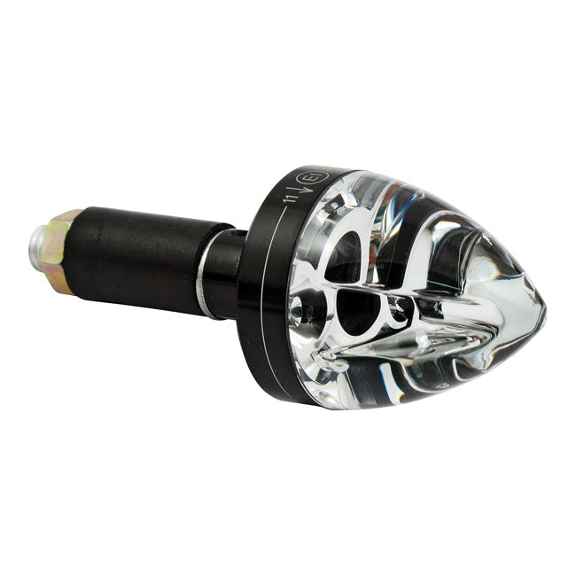 Motogadget Mo.blaze Cone In-Bar Turn Signals. Black – Universal