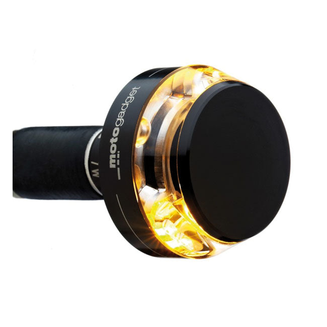Motogadget Mo.blaze Disc LED Turn Signal. Black, Right – Universal