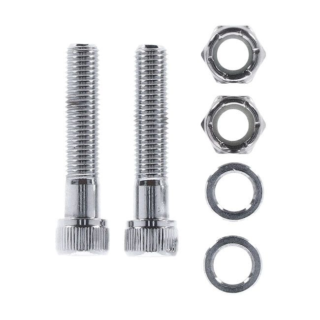 MCS Lango Side Lighters, Turn Signals. Chrome