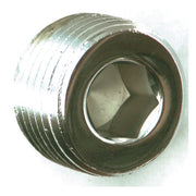 Gardner-Westcott 1/2 NPT Allen Pipe Plug. Chrome