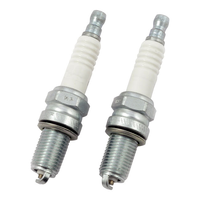 S&S 12 mm Spark Plug Set – All S&S Engines with 12 mm Threaded Spark…