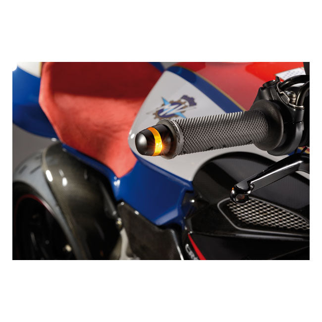 Kellermann Bl 2000 Handlebar End Turn Signals. Black – Universal