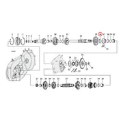 MCS Thrust Washer, Transmission Mainshaft, Right Side .0845" – L1984–1990 4-Speed XL Sportster