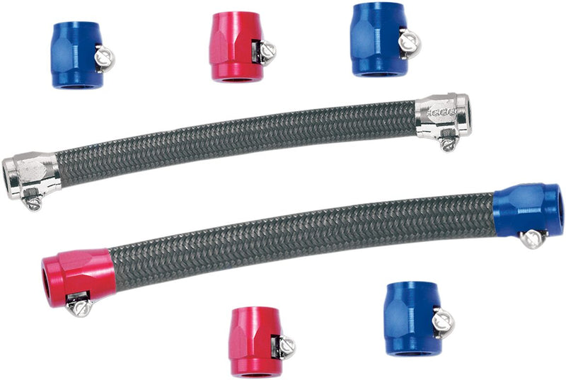 Goodridge Finisher Hose End Red 7,9 mm - 10 mm (5/16" - 3/8") Aluminium - 936-07DR