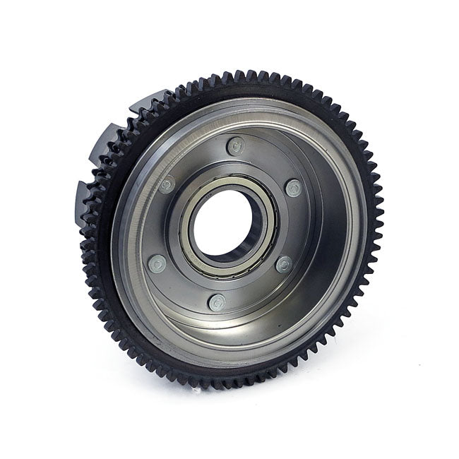 MCS Alternator Rotor / Clutch Shell & Sprocket Assembly – L1984–1990 4-Speed XL Sportster