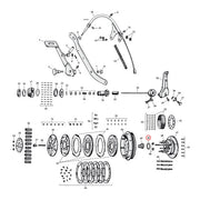 MCS Lockwasher, Clutch Nut – 1941–1973 45" SV