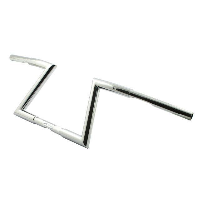 Fehling Crc Z-Bar Hollister 1 3/16" (30 mm) Chrome – 1982–2022 H-D with 1" I.d. Risers