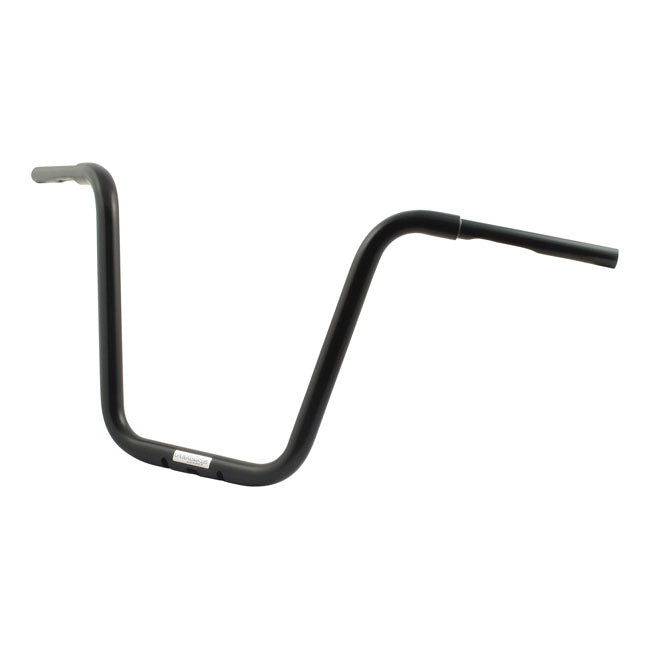 Fehling Crc 1-1/4" Apehanger 16" Rise Black – 1982–2022 H-D with 1.25" I.d. Risers