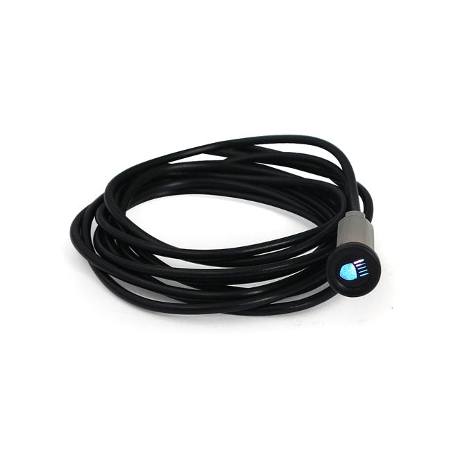 MCS 3/8 Indicator Light. Blue, with ''High Beam'' Symbol – 1991–2003 Various H-D Models