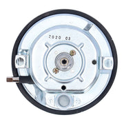MCS FL Speedometer, ''46-47 Face'', Silver/Black. 2:1 Mph