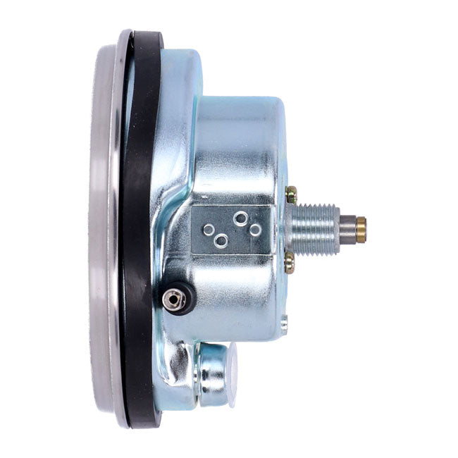 MCS FL Speedometer, ''46-47 Face'', Silver/Black. 2:1 Mph