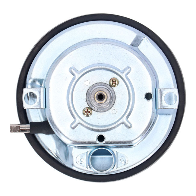 MCS FL Speedometer, ''85-Up Face'', Black. 2:1 Mph