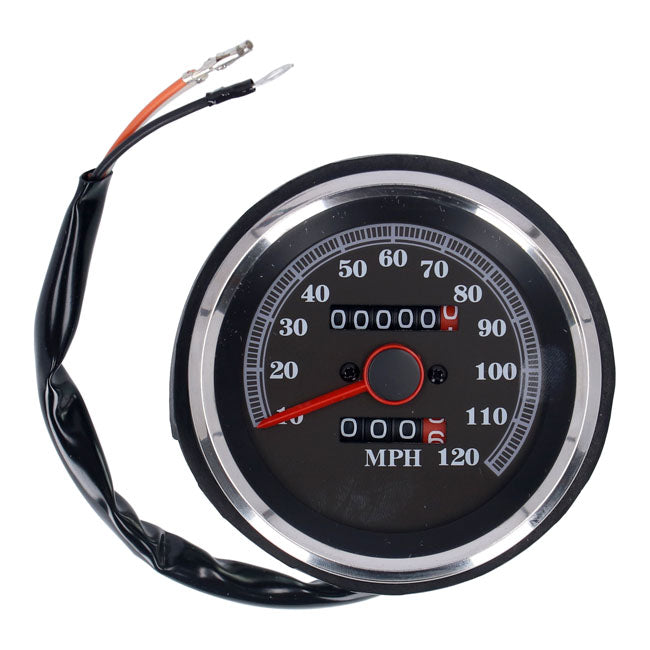MCS Speedometer 120 Mph Face – 1984–1994 FX; FXR; XL Sportster with…