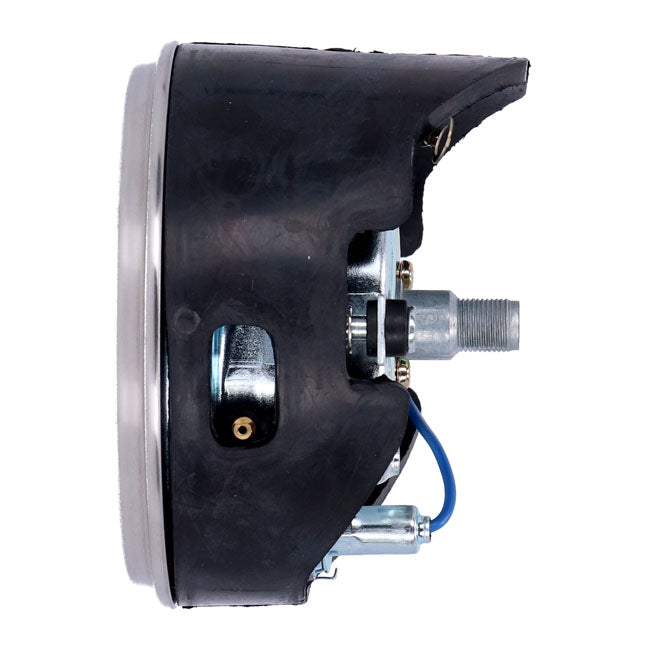 MCS FL Speedometer, ''46-47 Face'', Silver/Black. 2.24:1 Mph