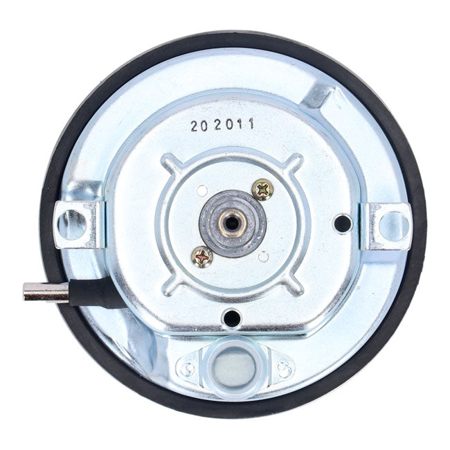 MCS FL Speedometer, ''85-Up Face'', Black. 2:1 Kmh