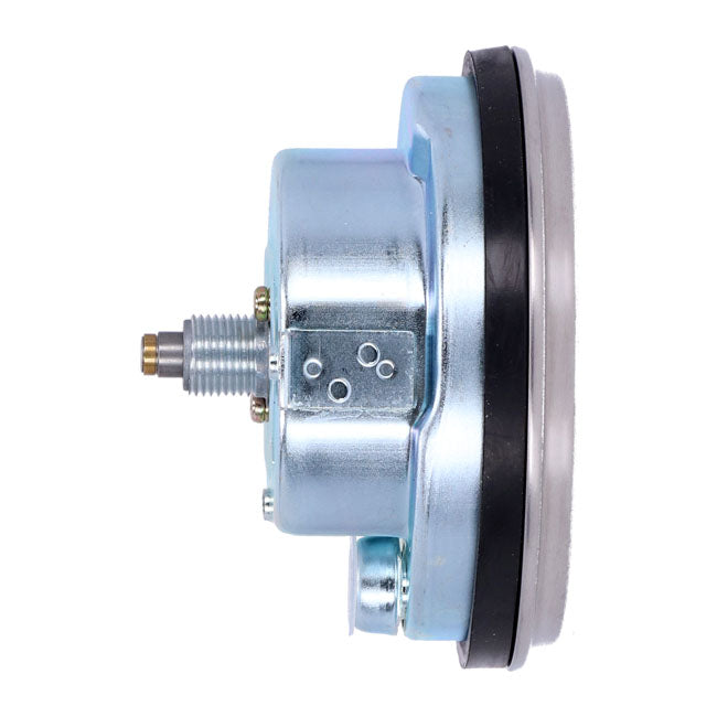 MCS FL Speedometer, ''85-Up Face'', Black. 2:1 Kmh