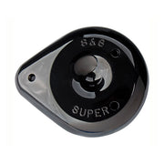 S&S Super E/G Air Cleaner Cover. Black – All Super E/G Caburetors