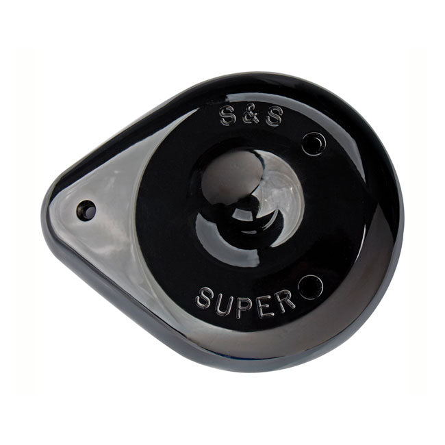 S&S Super E/G Air Cleaner Cover. Black – All Super E/G Caburetors