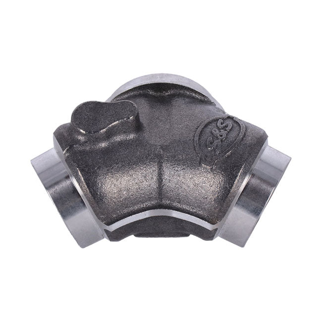 S&S Manifold for OEM CV Carb, Size 387 – 1984–1999 Evo Big Twin with 4" Bore Sa…