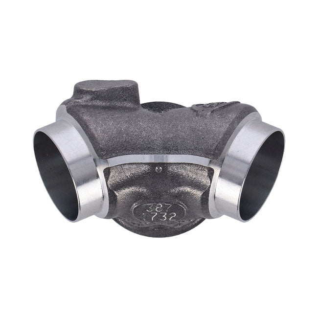 S&S Manifold for OEM CV Carb, Size 387 – 1984–1999 Evo Big Twin with 4" Bore Sa…