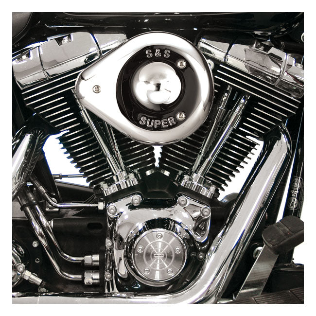Teardrop Air Cleaner Assembly. Chrome – CV Carburetor: 1993–2006 All Big Twin…