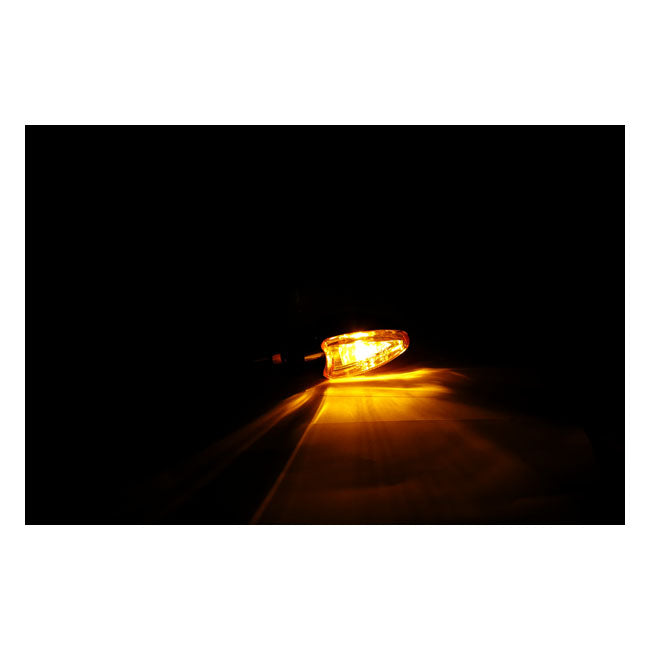 MCS Arrow Mini Turn Signals. Chrome – Universal