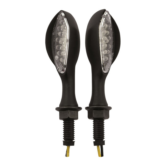 MCS Ambush, LED Turn Signals. Black