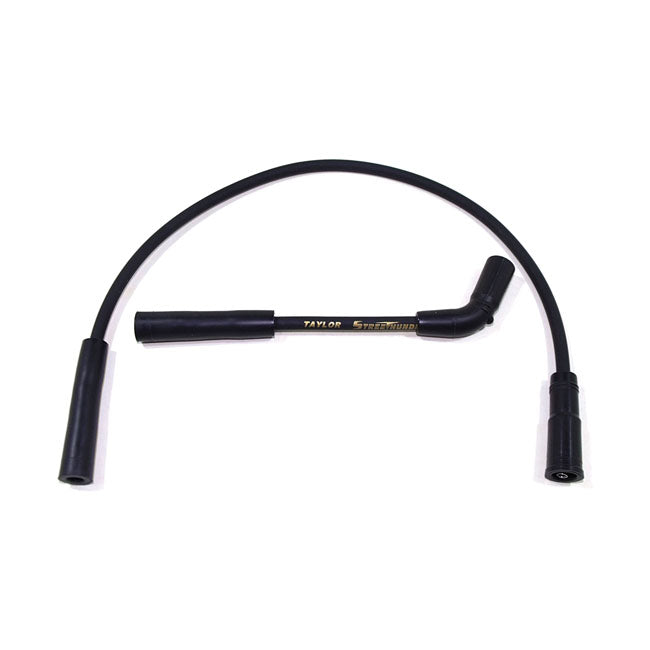 Taylor 8 mm Street Thunder Spark Plug Wire Set. Black – 1999–2006 FLT/Touring with Carburetor…