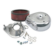 S&S 52mm Single Bore Fi Aircleaner Kit – OEM & S&S HEADS Up to 4" BORE
