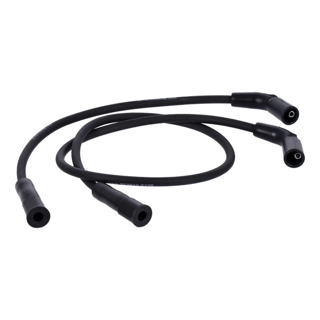 Standard Blue Streak, Xxx Spark Plug Wire Set. Black, White Print – 2009–2016 FLT/Touring